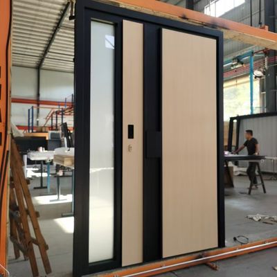 Zindywidualizowane aluminiowe bramy ogrodowe ciśnienie wiatrowe aluminiowe drzwi przednie