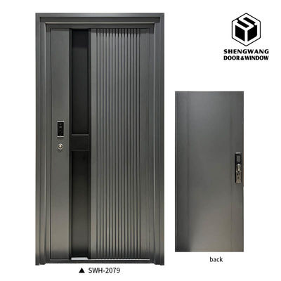 CE Aluminiowe drzwi wejściowe odporne na korozję Hotel Aluminiowe drzwi wejściowe sklepu