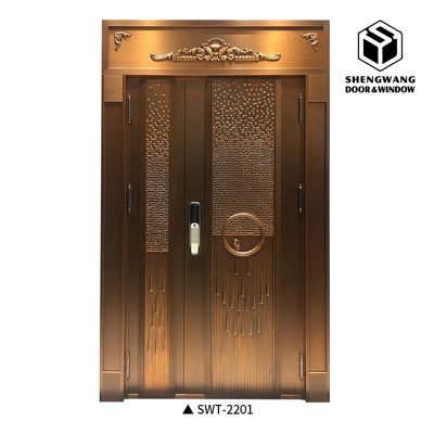 Odporność na korozję Powór powlekany aluminiowe bramy zewnętrzne Aluminiowe bramy ogrodowe ze stali