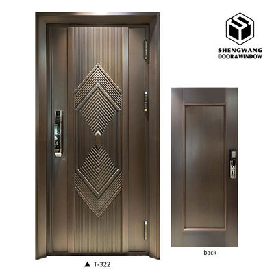 Luxury Golden With Aluminum Garden Gate Do przedniej bramy aluminiowej