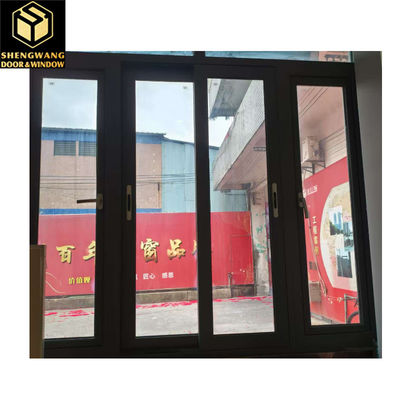 Villa Push Pull Wall Window Transparent Aluminium Okno przesuwne ramy