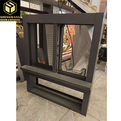 Villa Push Pull Wall Window Przejrzysty okna aluminiowe ramka przesuwna