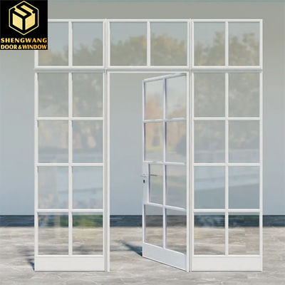 Villa Push Pull Wall Window Transparent Aluminium Okno przesuwne ramy
