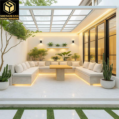 Skrzynki przesuwne Bezramkowe drzwi przesuwne Aluminiowe drzwi mieszkalne Szklane drzwi wewnętrzne